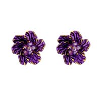 Orecchini Urania Preziosi Donna Flora in Acciaio ORFLO3002VIO - ORFLO3002VIO